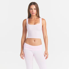 COTTON RIB TANK | CHERRY BLOSSOM