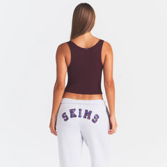 COTTON RIB TANK | CURRANT