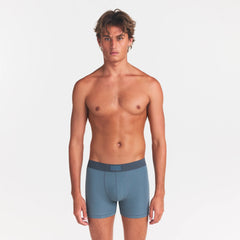 SKIMS COTTON MENS 3" BOXER BRIEF | KYANITE