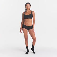 LIGHTWEIGHT COTTON LACE BOY SHORT | SOOT
