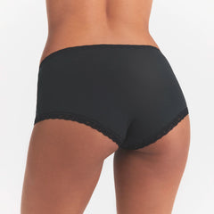 LIGHTWEIGHT COTTON LACE BOY SHORT | SOOT