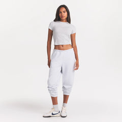 COTTON FLEECE CLASSIC JOGGER | LIGHT HEATHER GREY