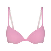 EVERYDAY COTTON ULTIMATE TEARDROP LOGO STRAP PUSH-UP BRA | BUBBLE GUM