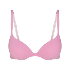 EVERYDAY COTTON ULTIMATE TEARDROP LOGO STRAP PUSH-UP BRA | BUBBLE GUM