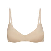 WIRELESS FORM PUSH-UP PLUNGE BRA | SAND