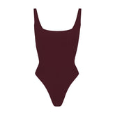 FITS EVERYBODY SQUARE NECK BODYSUIT | CURRANT