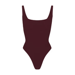 FITS EVERYBODY SQUARE NECK BODYSUIT | CURRANT