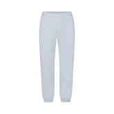 DRAPEY FRENCH TERRY CROPPED JOGGER | POWDER BLUE