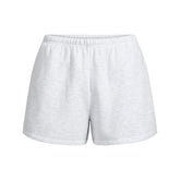 COTTON FLEECE CLASSIC SHORT | LIGHT HEATHER GREY