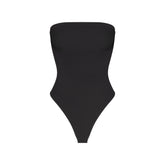 SMOOTH LAYERS STRAPLESS BODYSUIT | OBSIDIAN