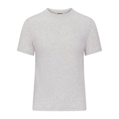 SKIMS COTTON RIB MENS T-SHIRT | LIGHT HEATHER GREY