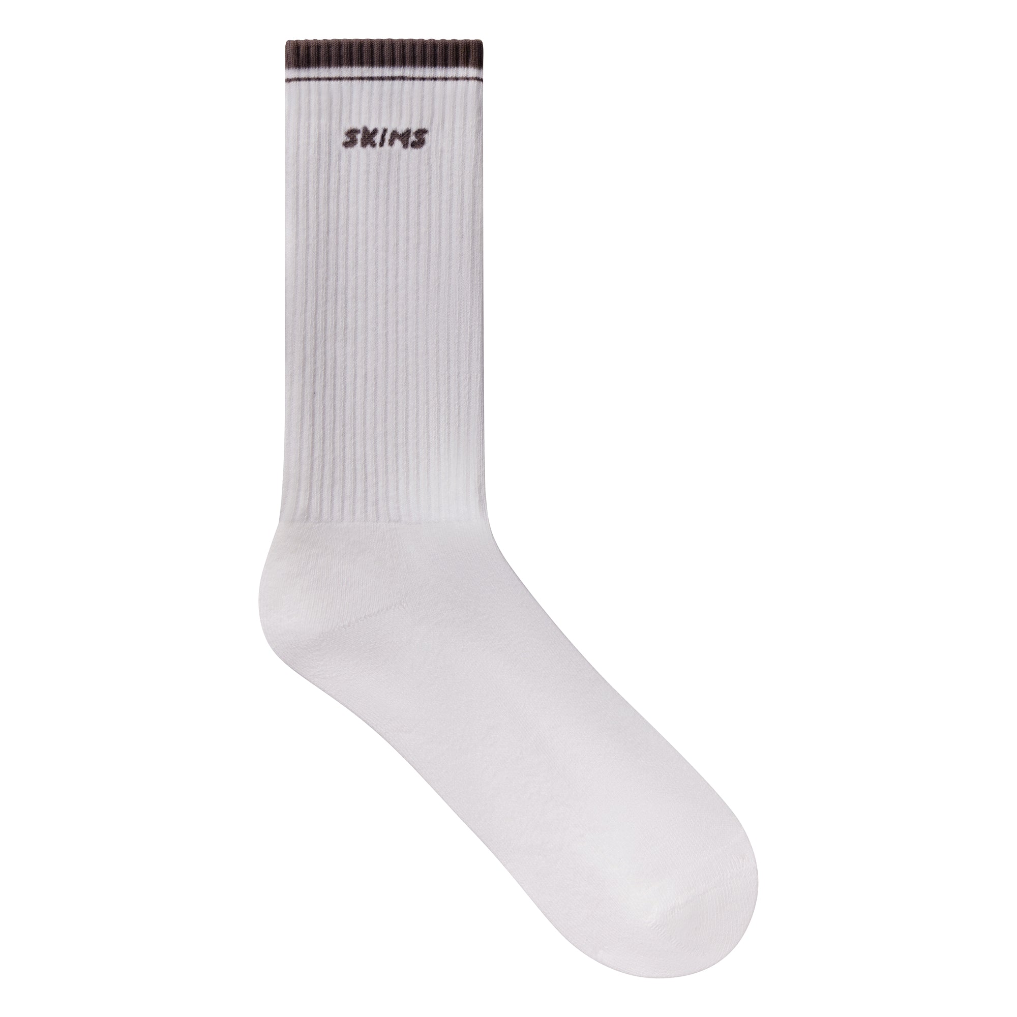 SKIMS SOCKS RIBBED CREW LOGO SOCK 3-PACK | CHERRY BLOSSOM MULTI