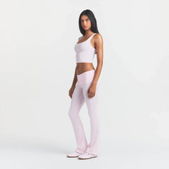 COTTON JERSEY FOLDOVER PANT | CHERRY BLOSSOM