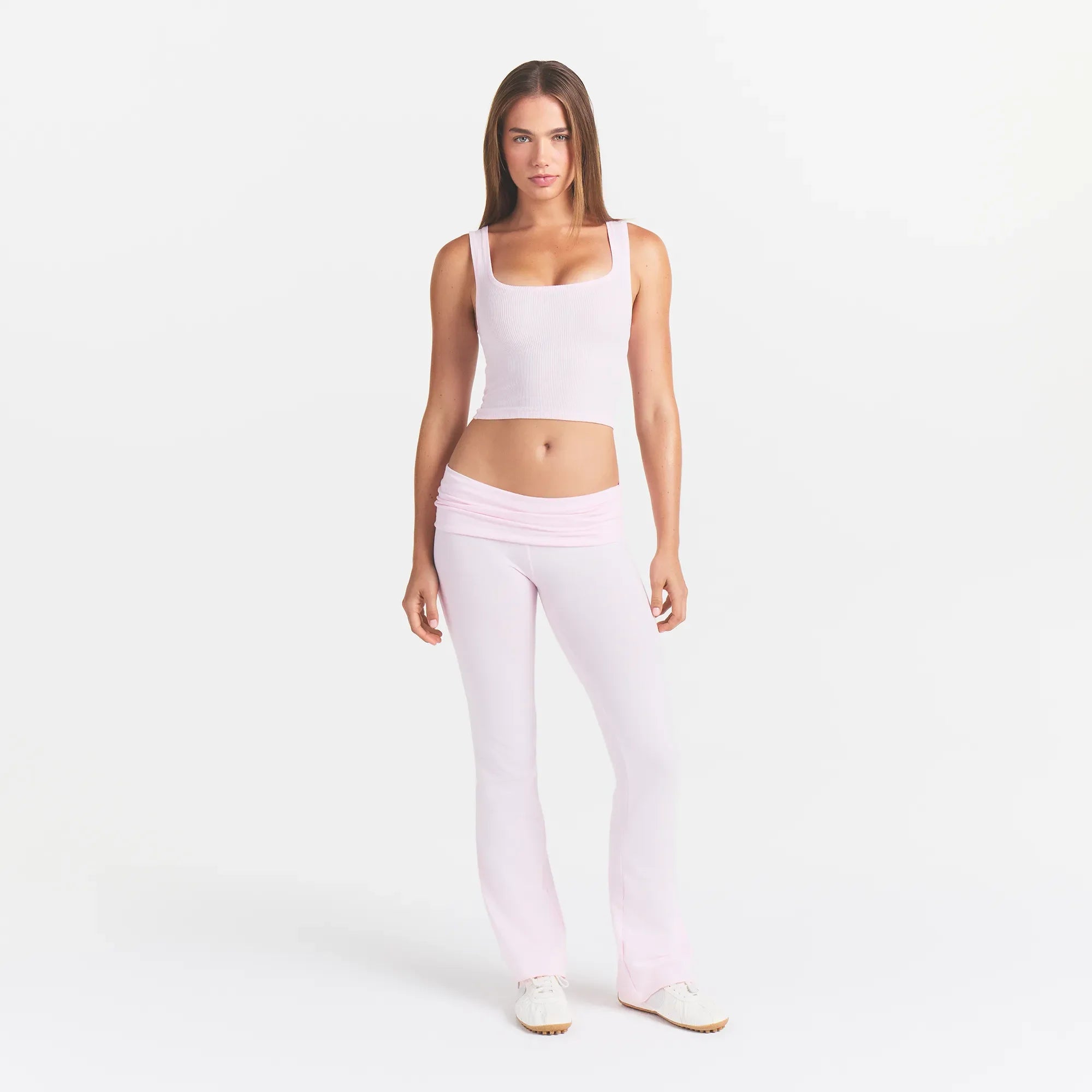 COTTON RIB TANK | CHERRY BLOSSOM