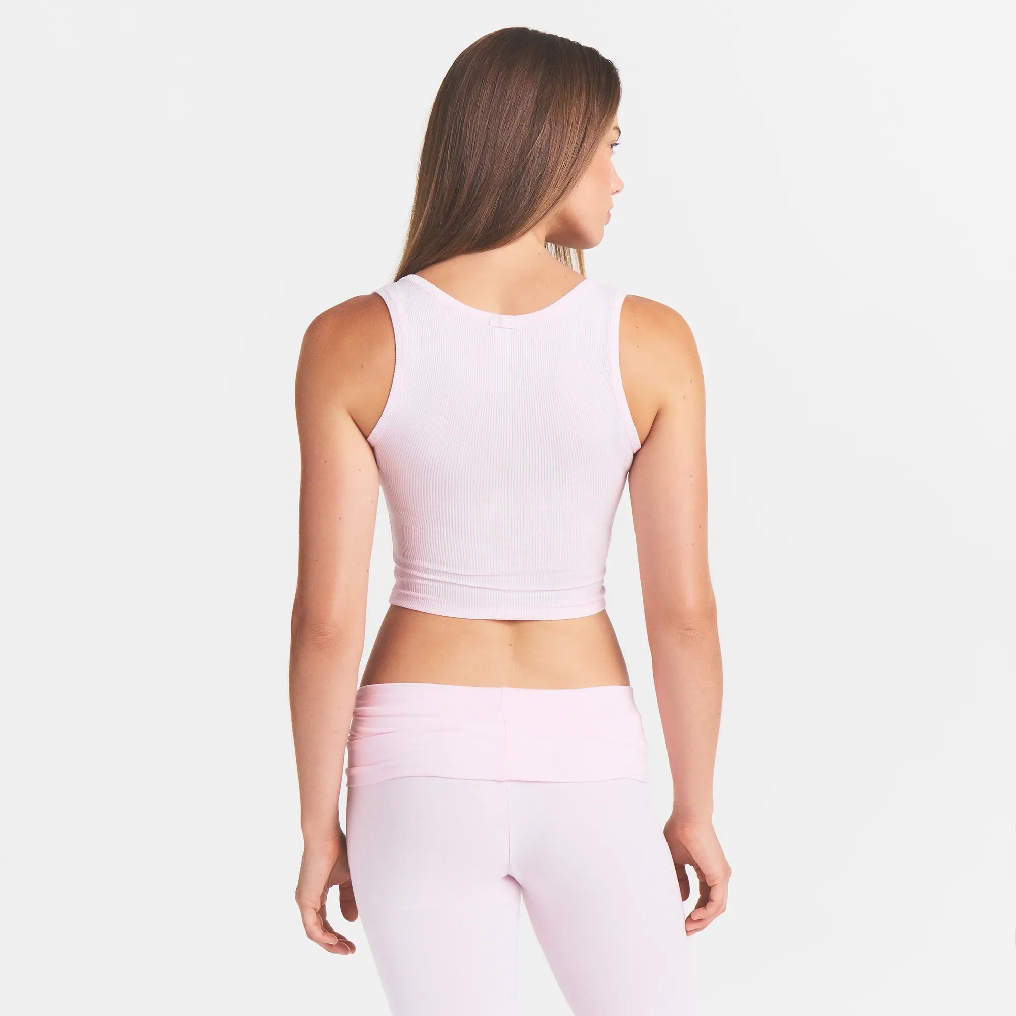 COTTON RIB TANK | CHERRY BLOSSOM