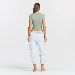 COTTON JERSEY T-SHIRT | MINERAL