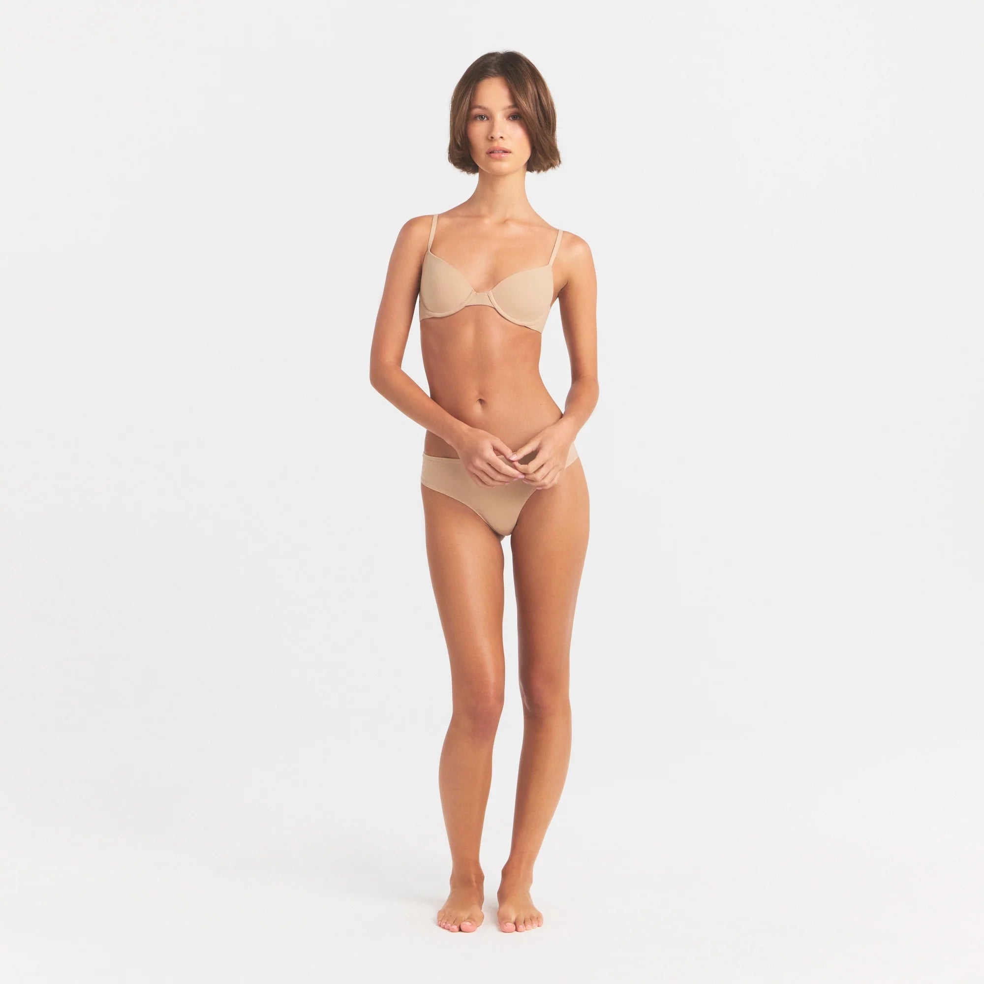 FITS EVERYBODY T-SHIRT BRA | CLAY