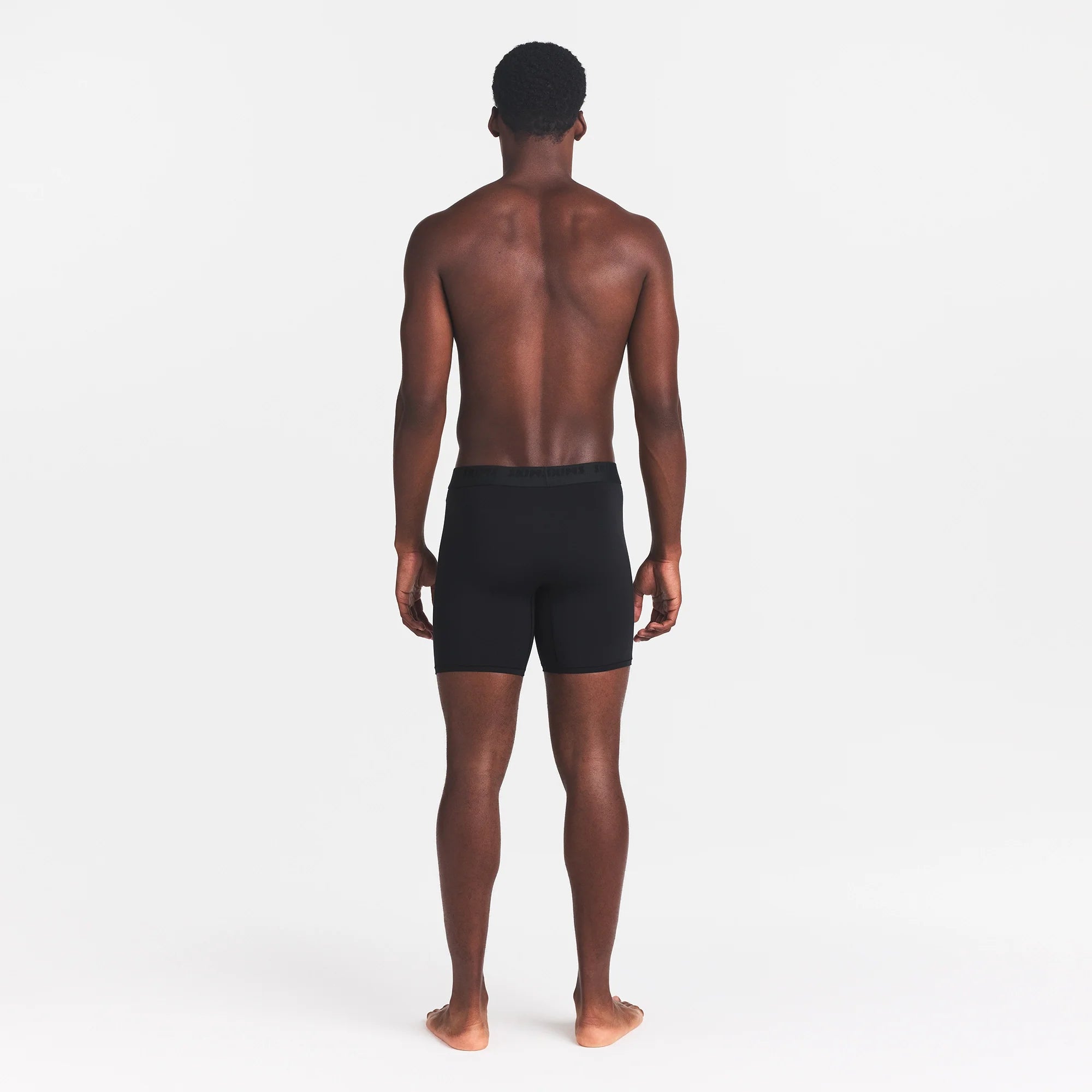 SKIMS STRETCH MENS 5" BOXER BRIEF | OBSIDIAN