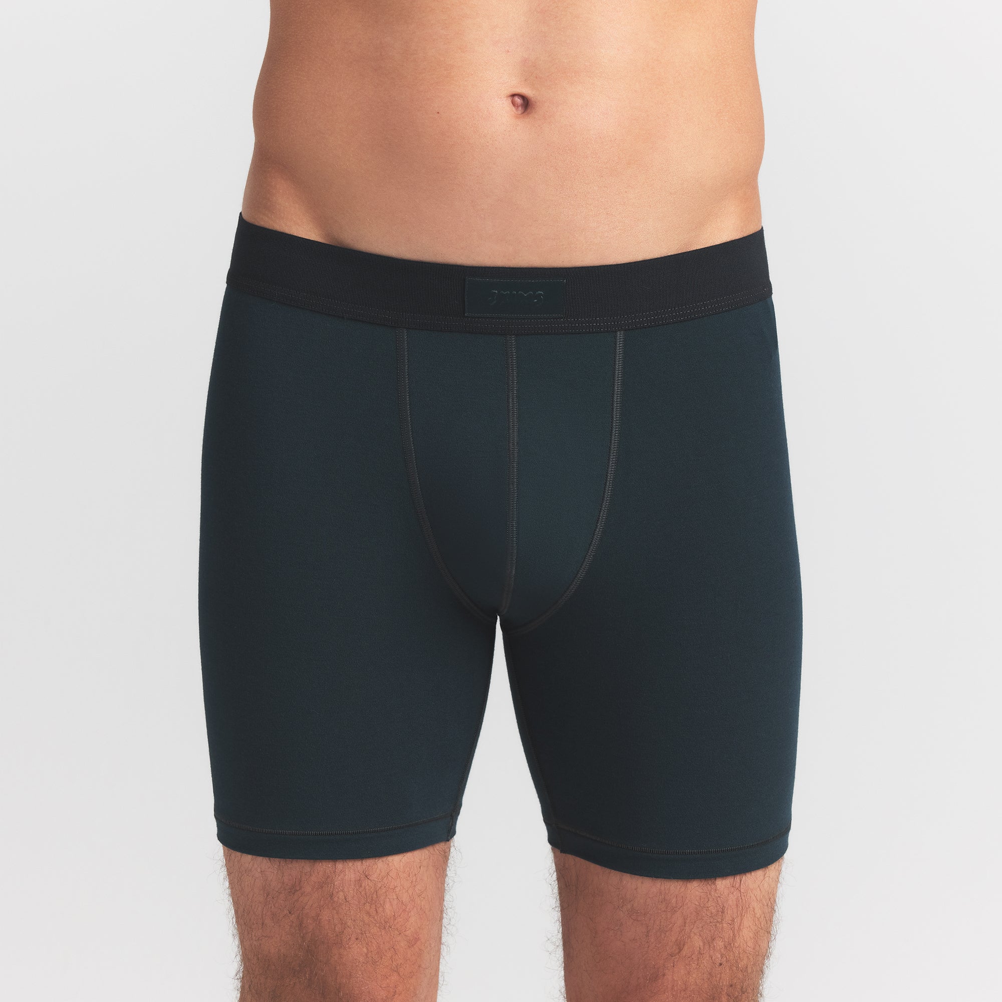 SKIMS COTTON MENS 5" BOXER BRIEF | VERDANT