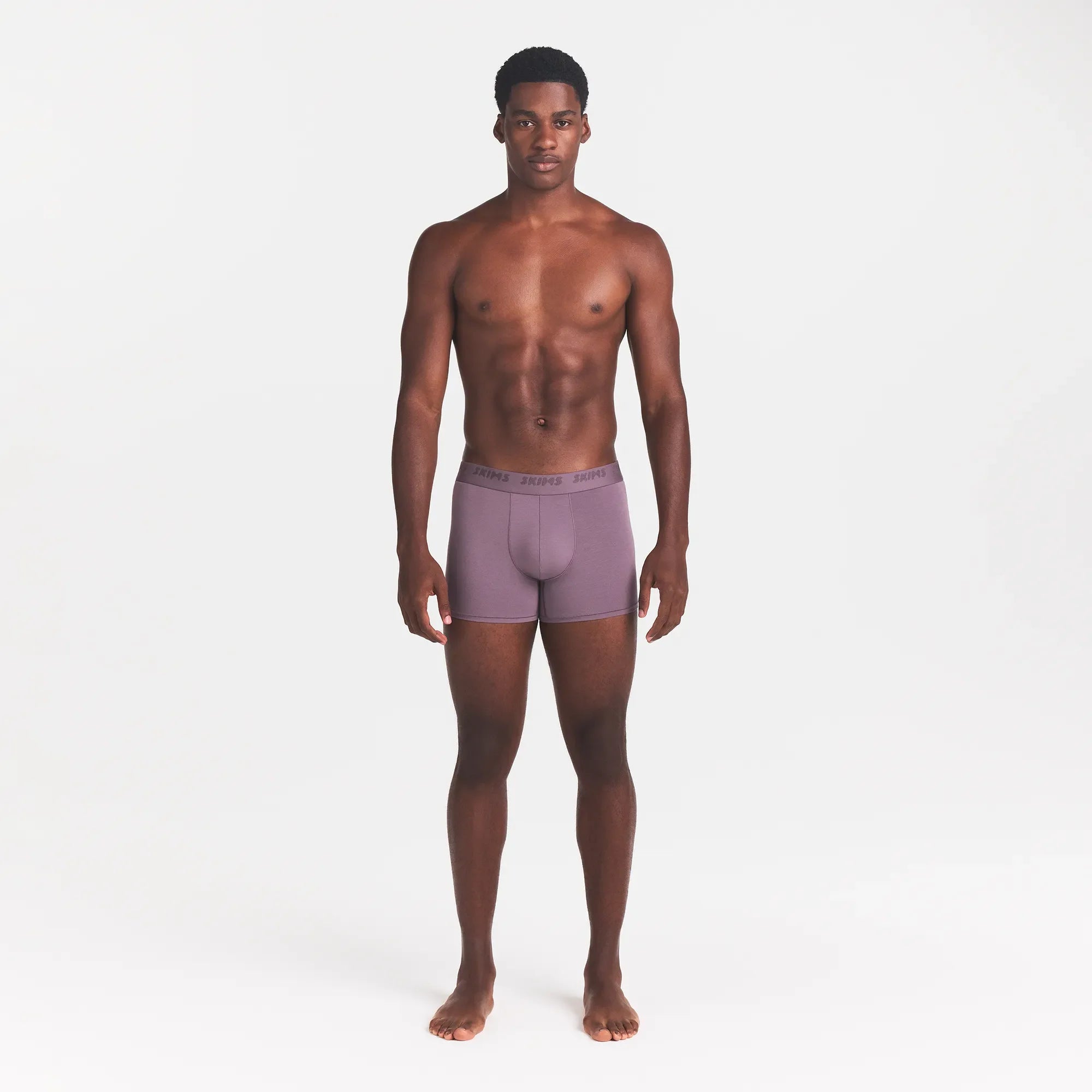 SKIMS STRETCH MENS 3" BOXER BRIEF 3-PACK | IRIS HEATHER MULTI