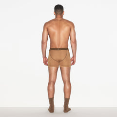 SKIMS COTTON MENS 3" BOXER BRIEF 3-PACK | RUSSET MULTI