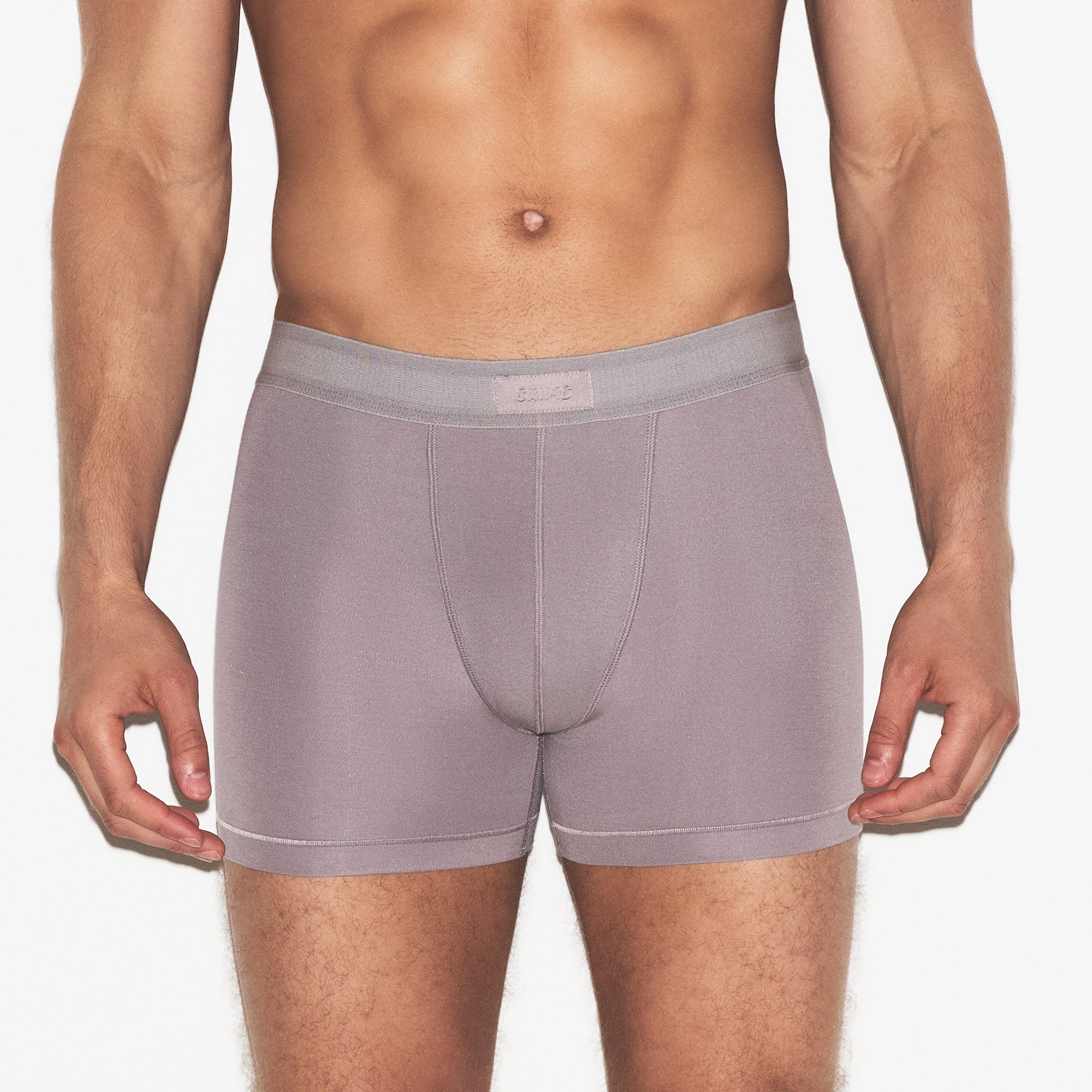 SKIMS COTTON MENS 3" BOXER BRIEF 3-PACK | RUSSET MULTI