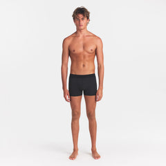 SKIMS COTTON MENS 3" BOXER BRIEF | ONYX