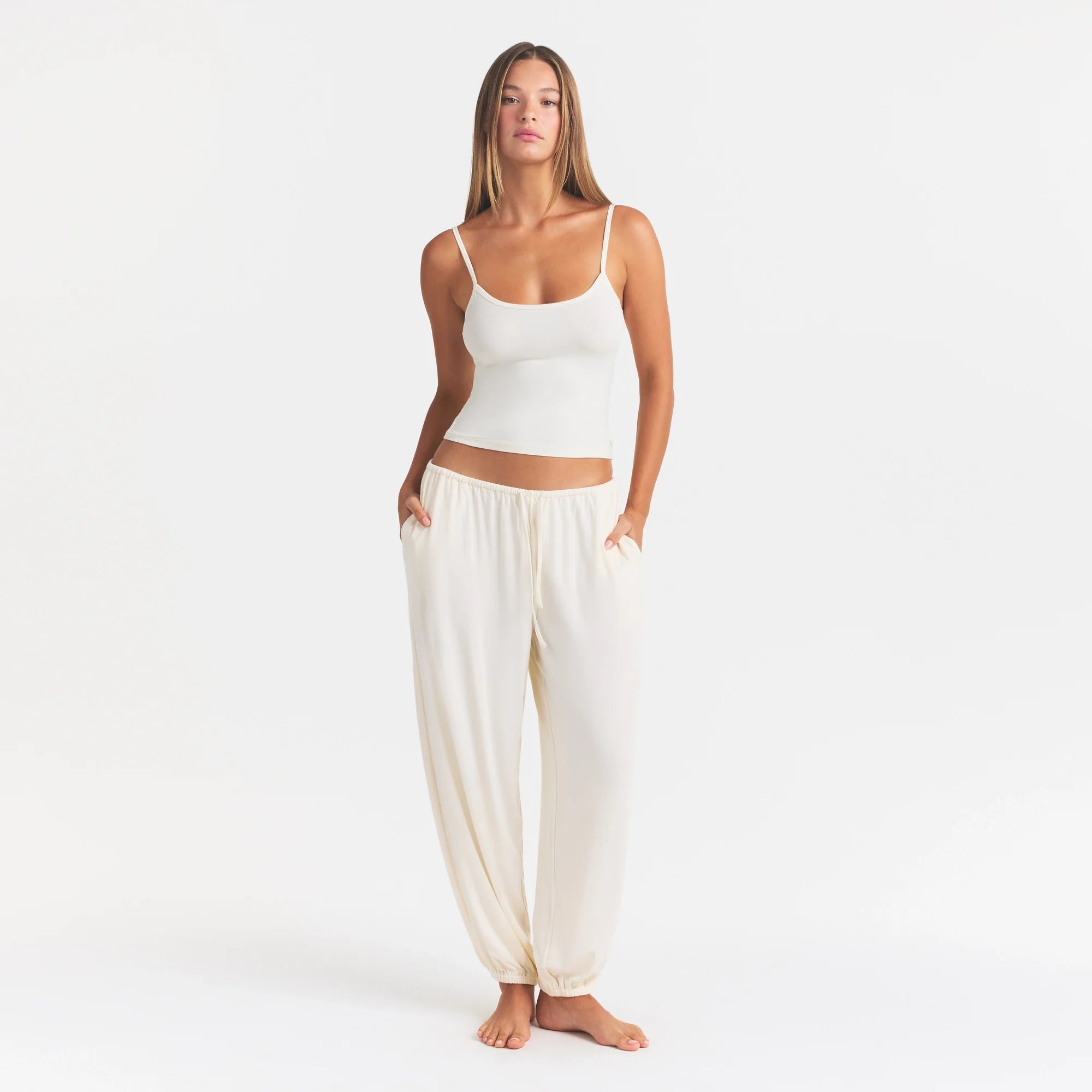 SKIMS SLEEP BALLOON PANT | ECRU