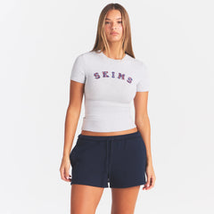 COTTON FLEECE CLASSIC SHORT | NAVY
