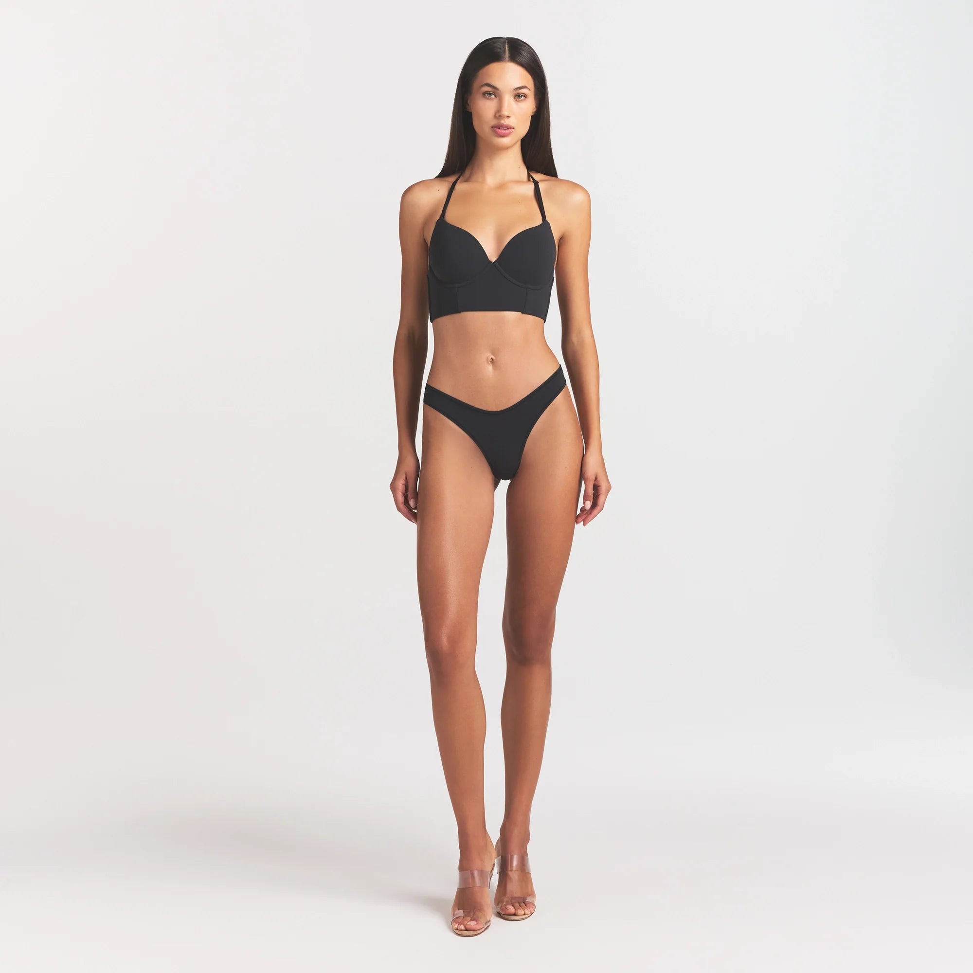 FITS EVERYBODY LOW BACK LONGLINE BRA | ONYX