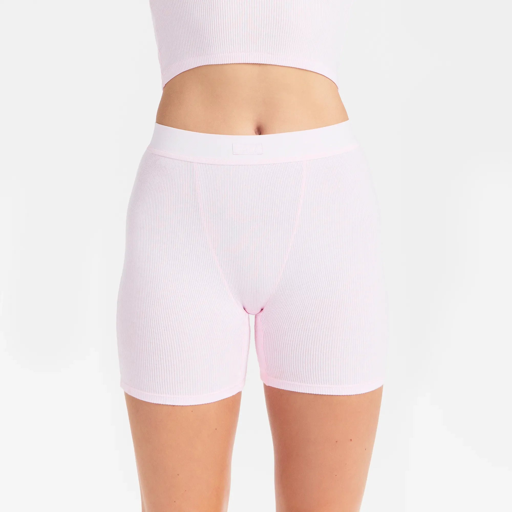 COTTON RIB BOXER | CHERRY BLOSSOM