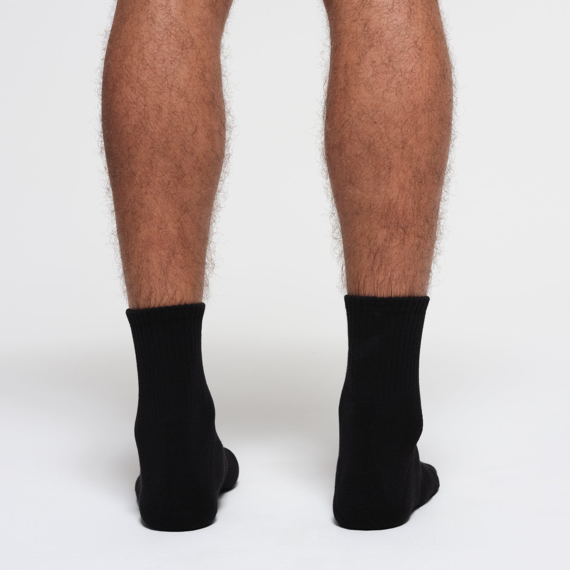 MENS 3/4 CREW SOCK 3-PACK | ONYX