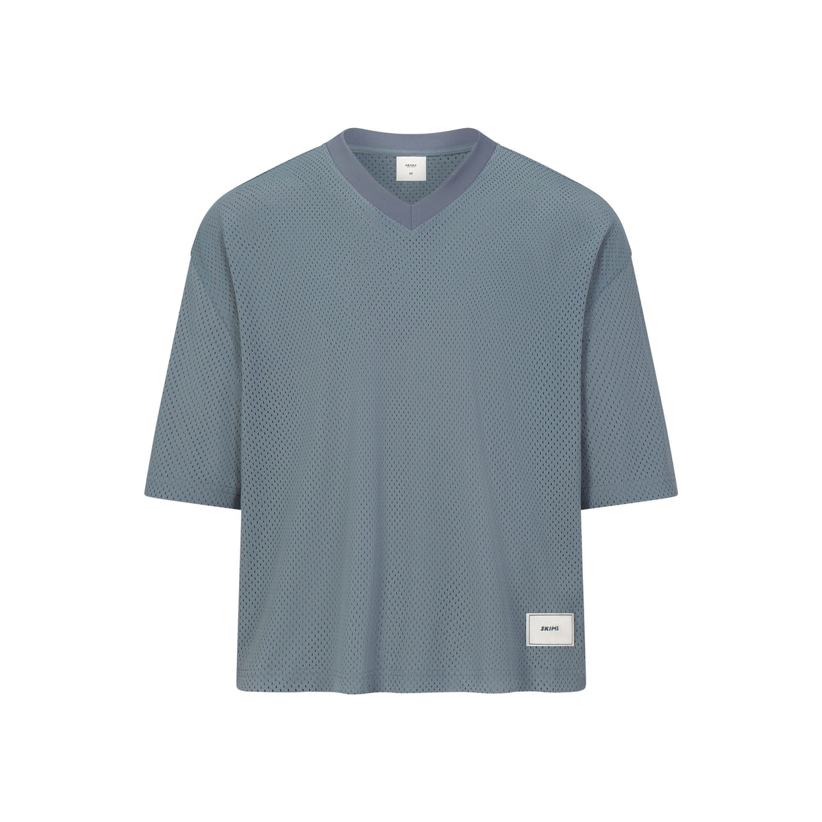 MESH APPAREL MENS CROPPED JERSEY | ZIRCON