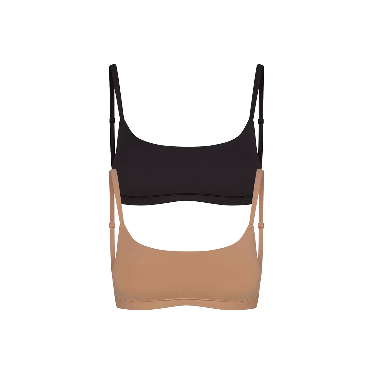 FITS EVERYBODY SCOOP BRALETTE 2-PACK | SIENNA AND ONYX