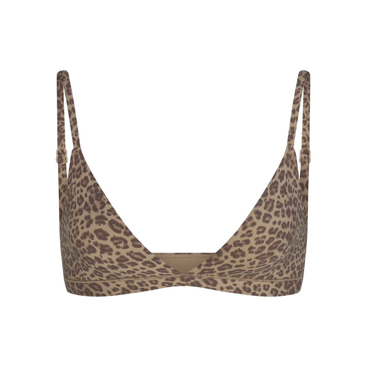 FITS EVERYBODY TRIANGLE BRALETTE | DESERT LEOPARD INK PRINT