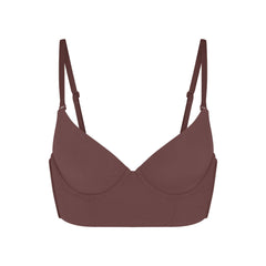 FITS EVERYBODY LOW BACK LONGLINE BRA | COCOA