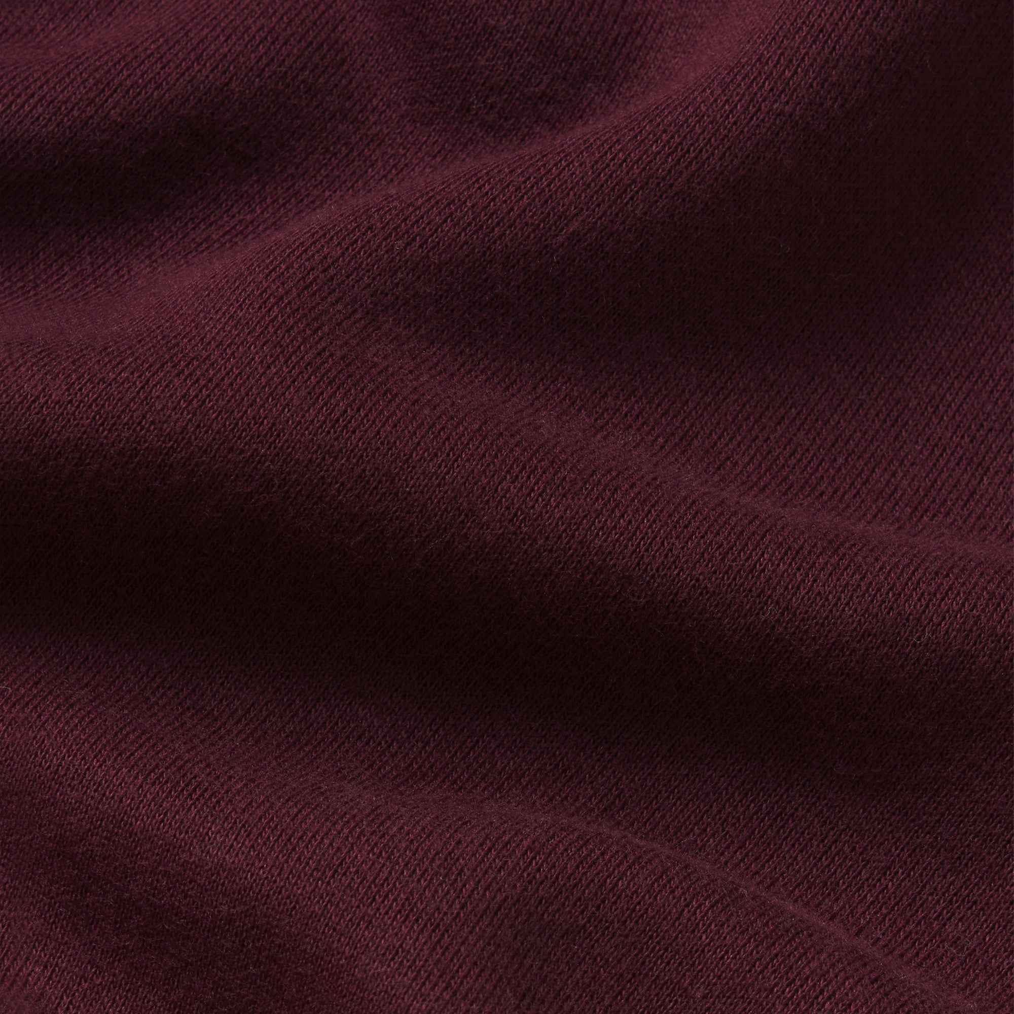 COTTON FLEECE CLASSIC CREWNECK | CURRANT ARCHED SKIMS PLAID