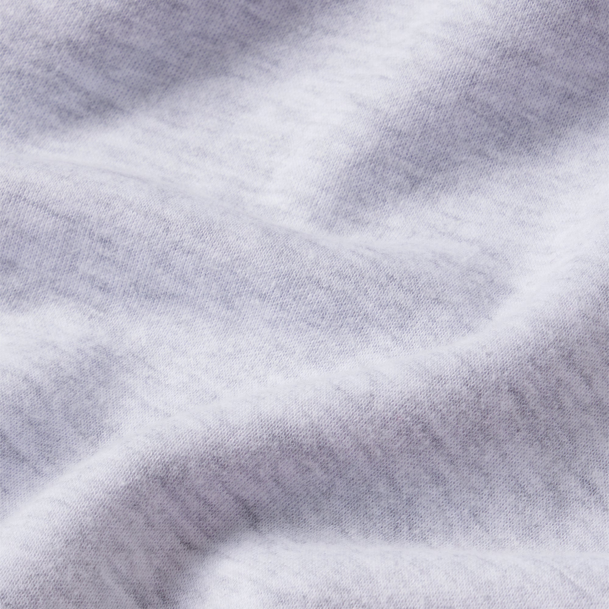 COTTON FLEECE CLASSIC ZIP UP HOODIE | LIGHT HEATHER GREY ARCHED SKIMS PLAID