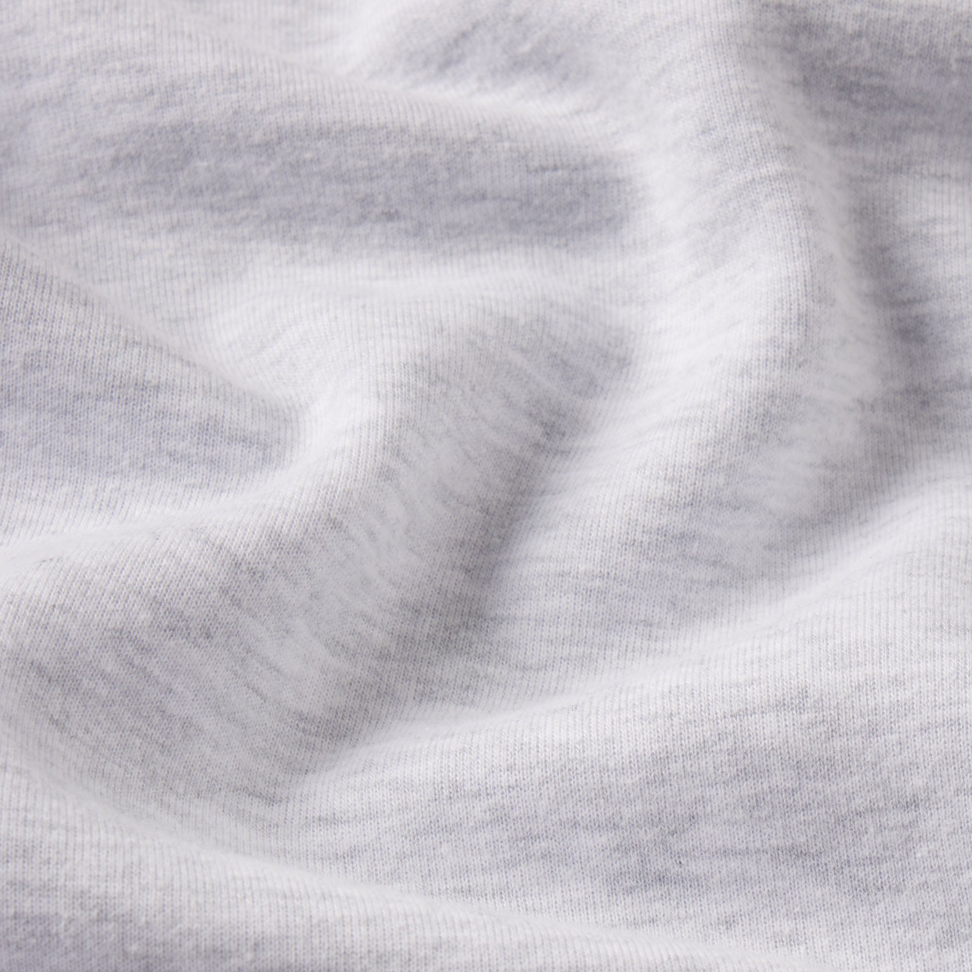 COTTON FLEECE LOGO CLASSIC HOODIE | LIGHT HEATHER GREY WITH ONYX LOGO