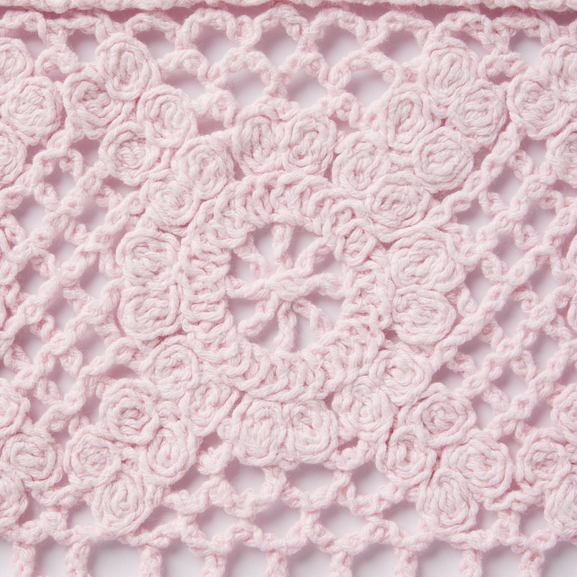 SWIM COVER-UPS CROCHET HALTER CAMI TOP | CHERRY BLOSSOM