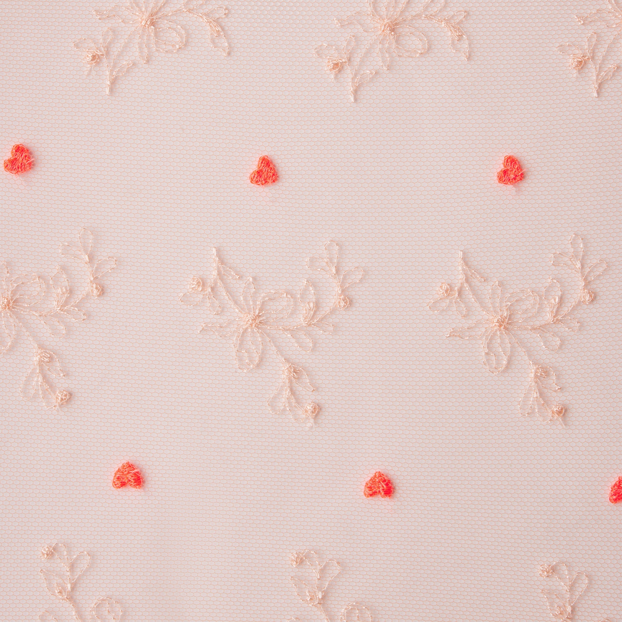 EMBROIDERED TULLE BUTTERFLY THONG | GUAVA HEART TULLE