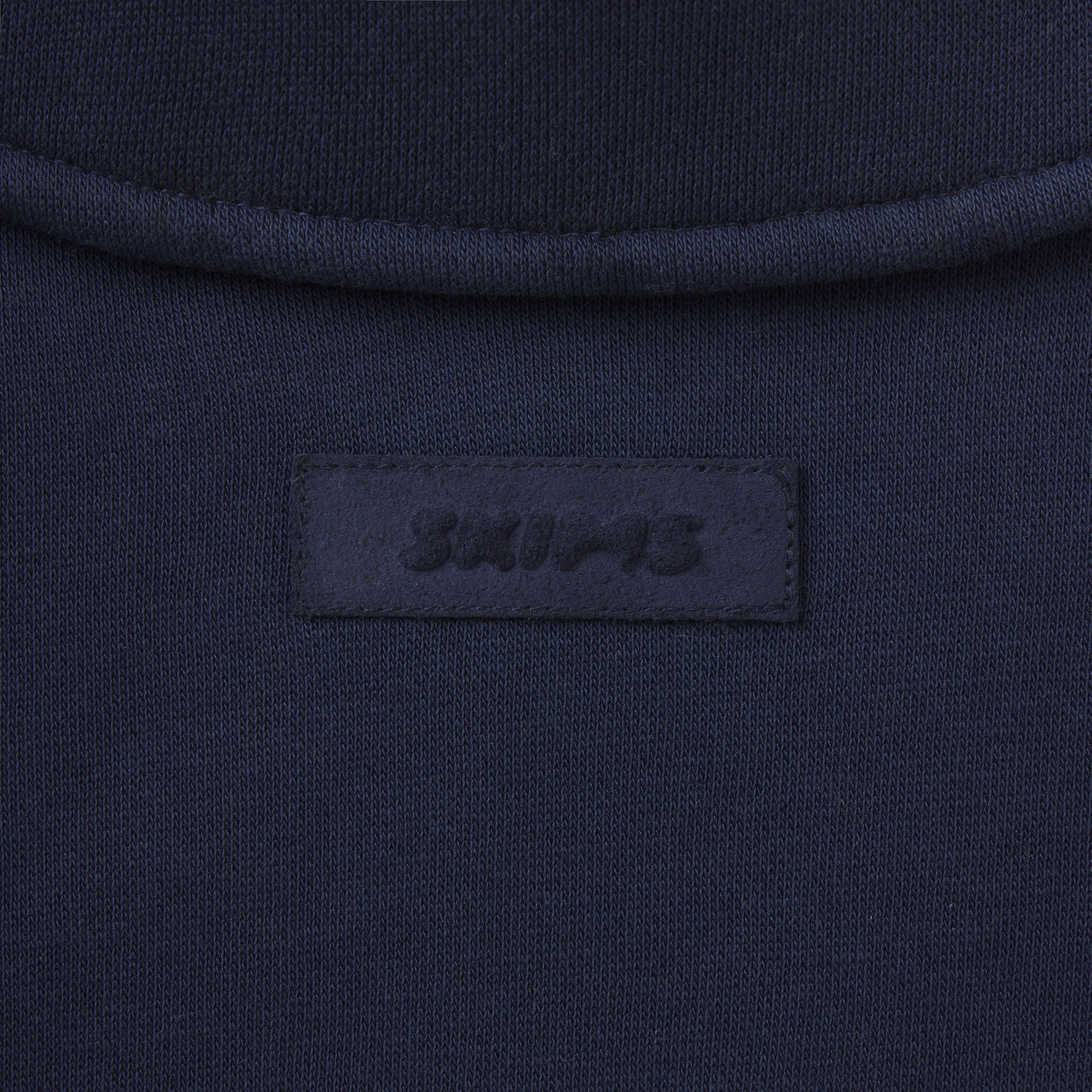 FLEECE LOUNGE MENS RUGBY POLO | NAVY