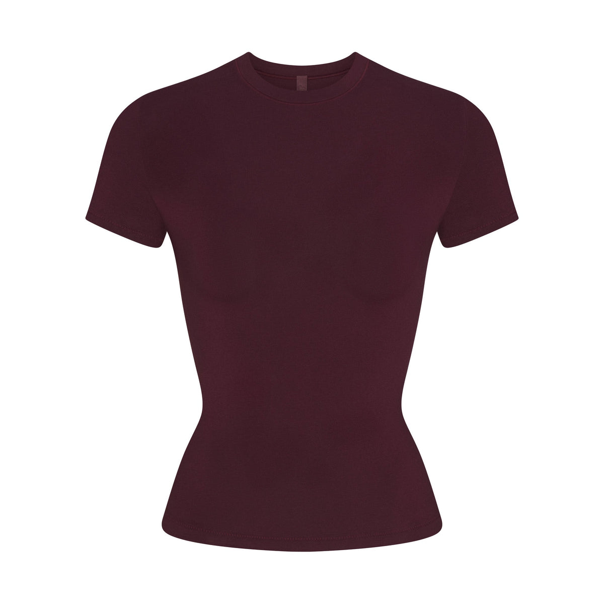 COTTON JERSEY T-SHIRT | CURRANT