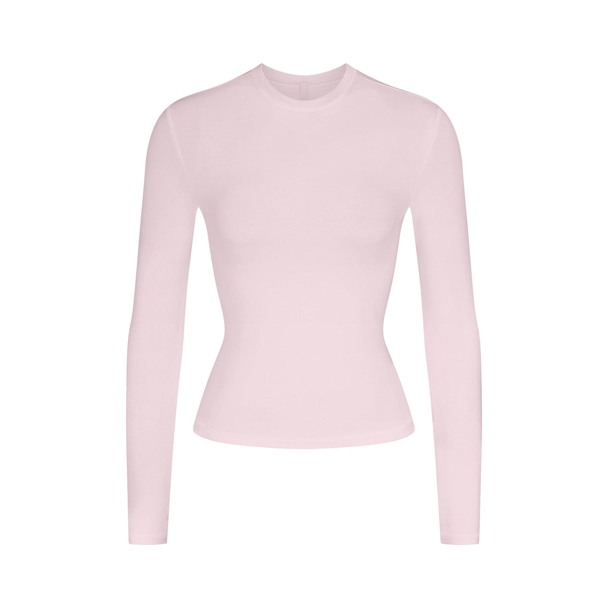 COTTON JERSEY LONG SLEEVE T-SHIRT | CHERRY BLOSSOM