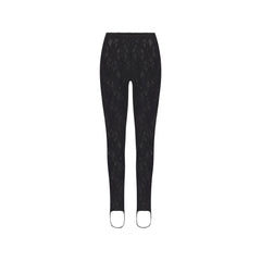 STRETCH LACE STIRRUP LEGGING | SOOT