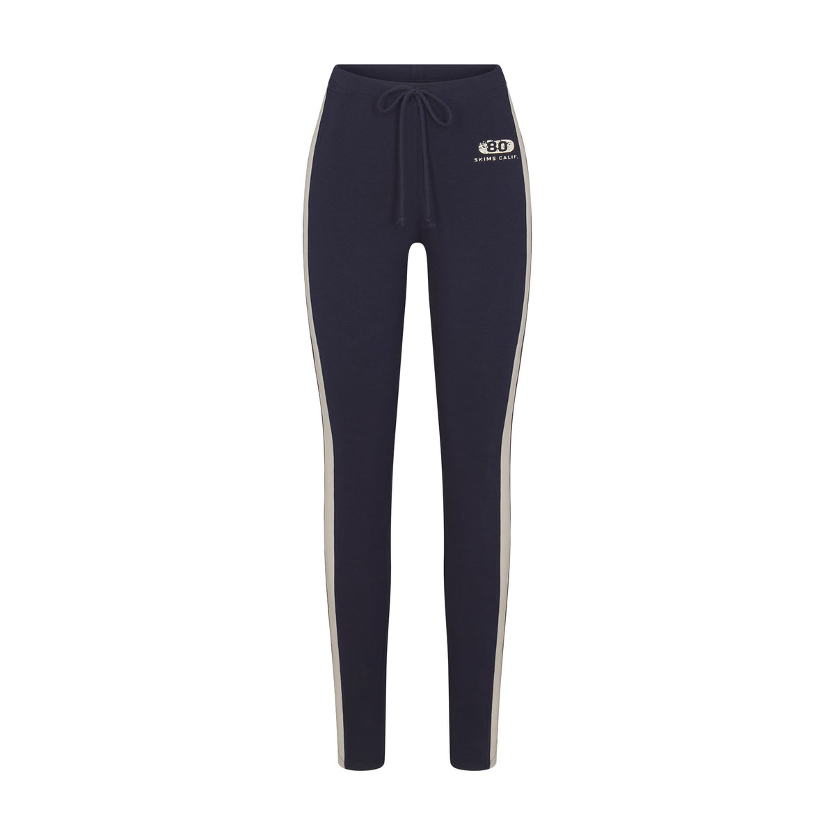 OUTDOOR HIGH-WAISTED LEGGING | NAVY ECRU CONTRAST