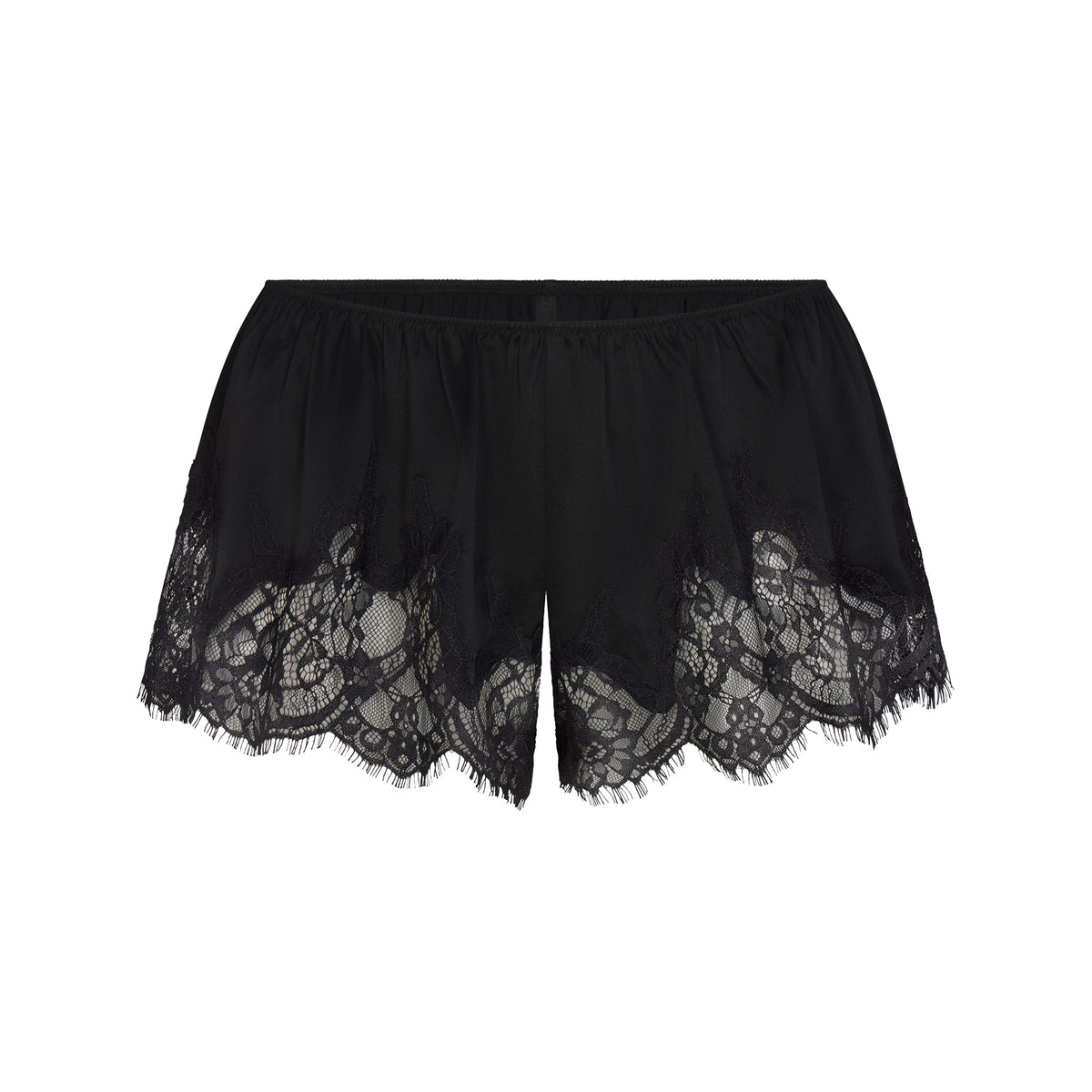 SILK LACE SHORT | ONYX