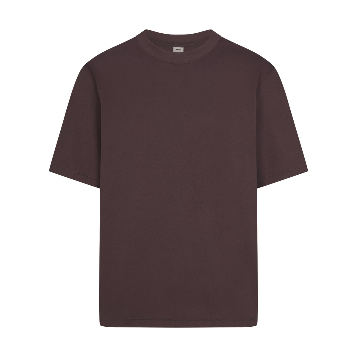 HEAVYWEIGHT COTTON MENS RELAXED T-SHIRT | RAISIN