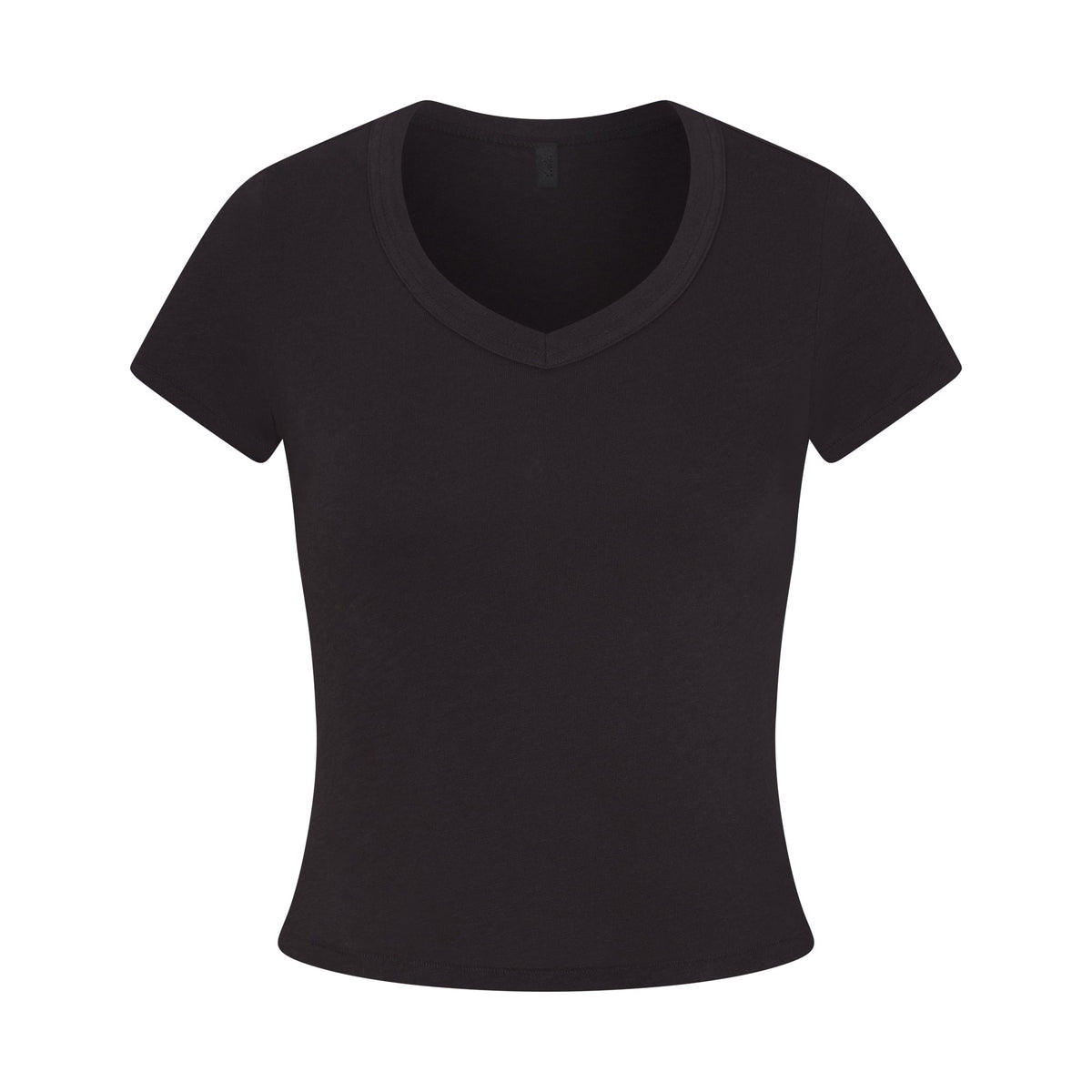 WORN IN JERSEY BABY V NECK TEE | WASHED ONYX