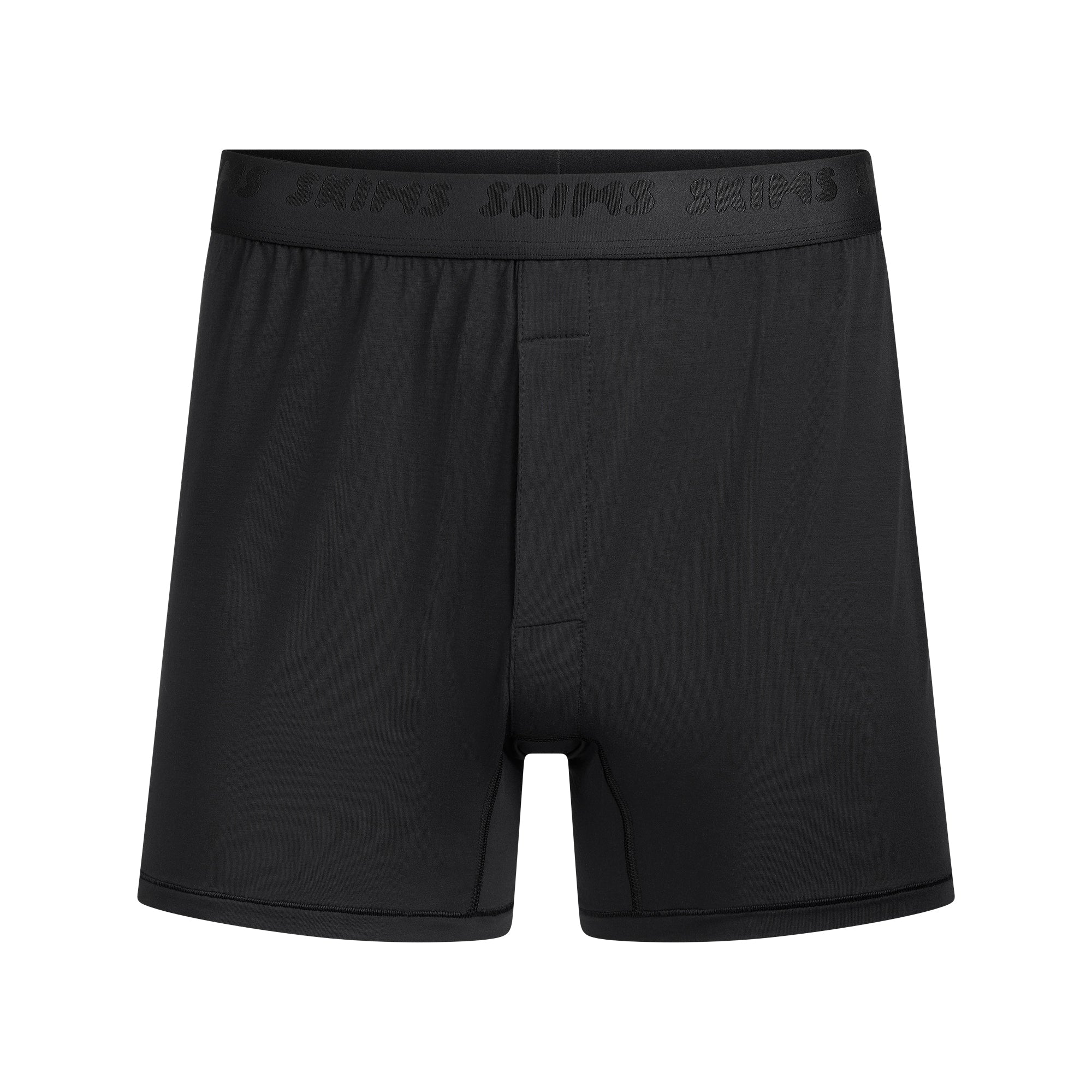 SKIMS STRETCH MENS KNIT BOXER 3-PACK | GUNMETAL MULTI